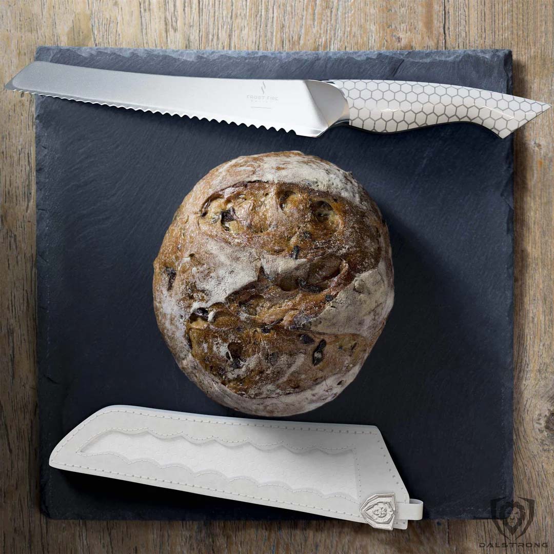 Bread Knife 8" | Frost Fire Series | NSF Certified | Dalstrong © - Image 8