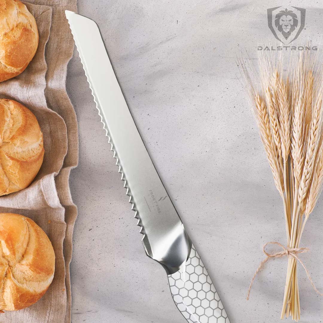 Bread Knife 8" | Frost Fire Series | NSF Certified | Dalstrong © - Image 9