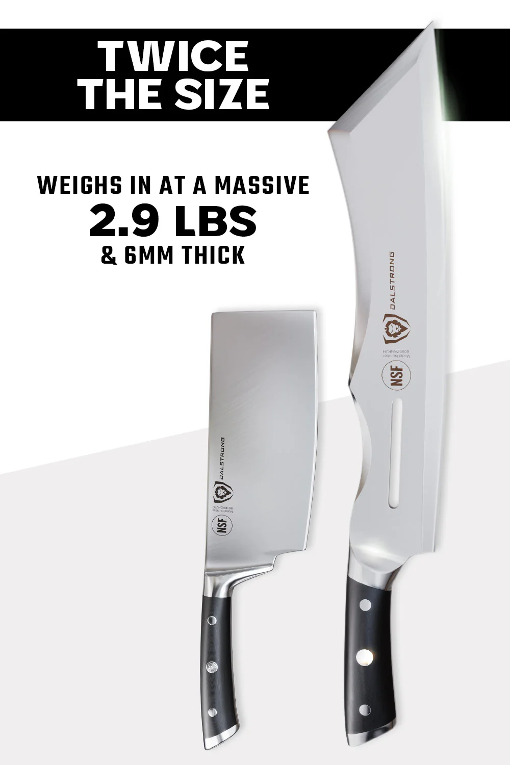 The Gladiator Bundle | 14" Annihilator Meat Cleaver with Stand + 15" Meat Tenderizer - Image 4