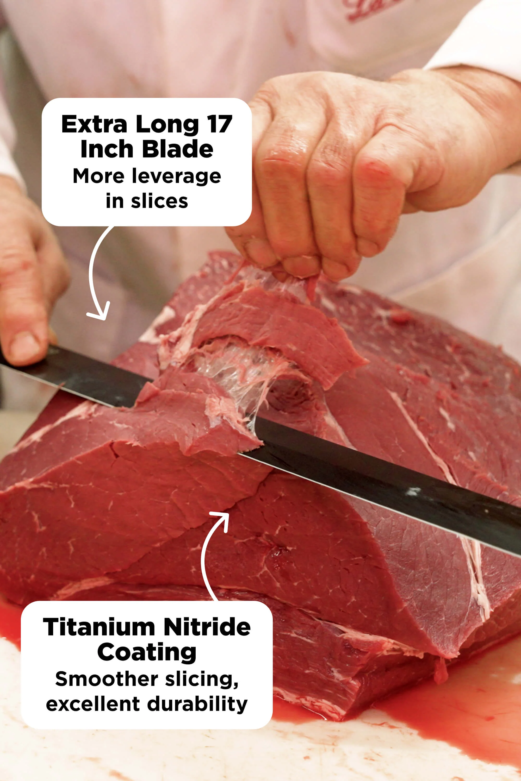 Titan Slicer 17" | Shadow Black Series | NSF Certified | Dalstrong © - Image 7