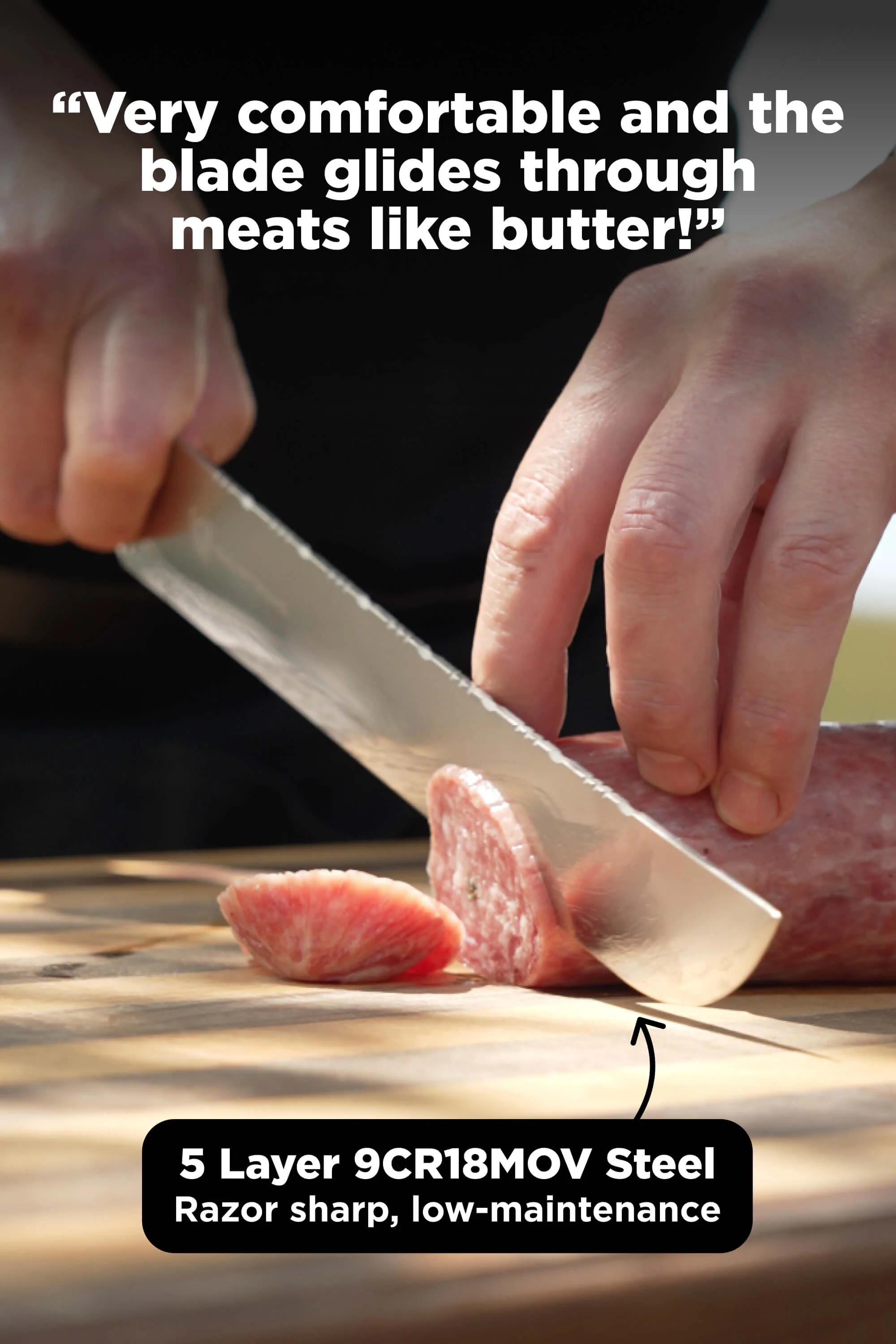 Valhalla Bundle | 12" Slicer Knife + 6" Boning Knife - Image 5