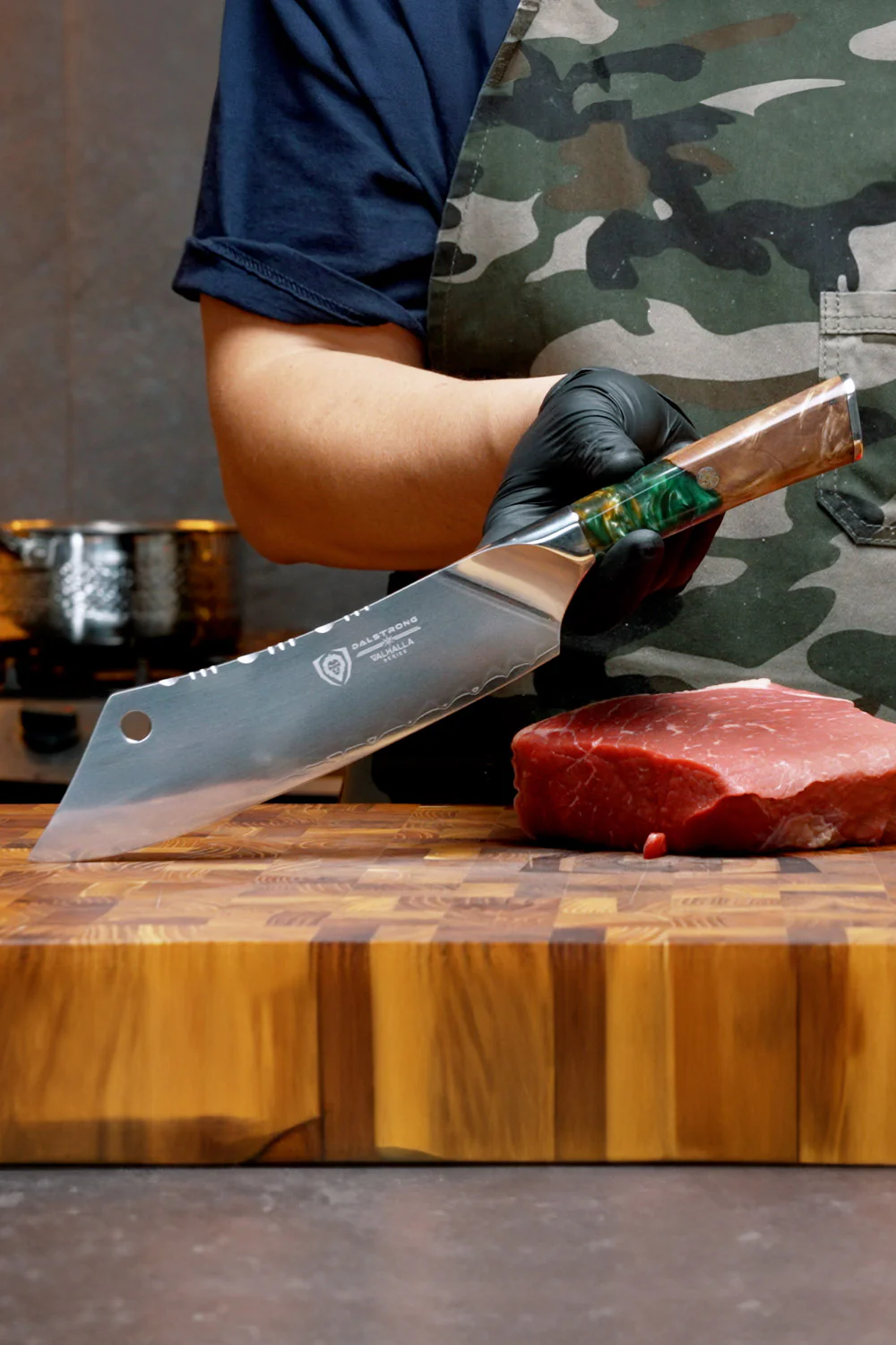 Valhalla Bundle | 12" Slicer Knife + 6" Boning Knife + 8" Crixus Knife - Image 8