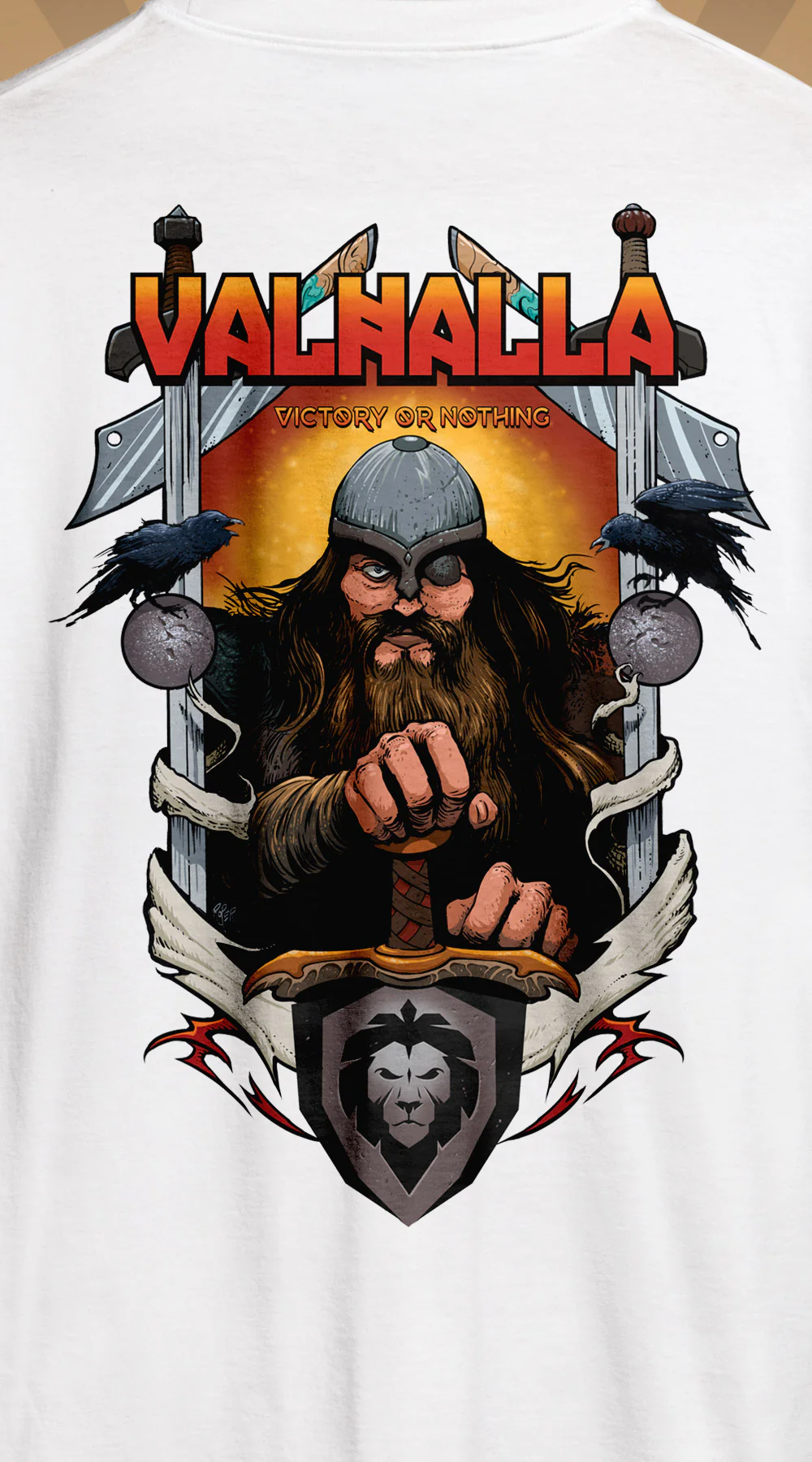 Valhalla Series Tee x Arik Roper Collab - Image 2