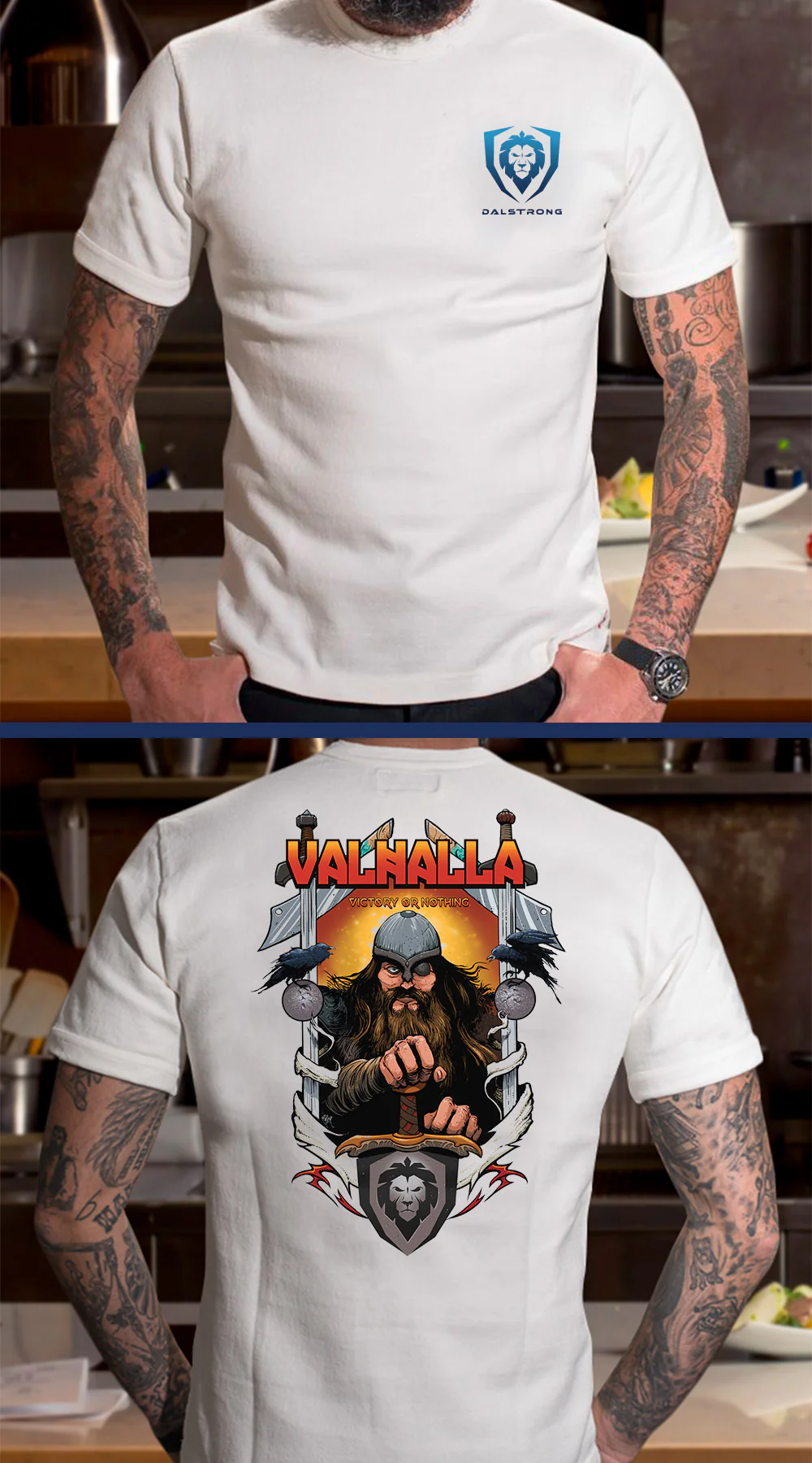Valhalla Series Tee x Arik Roper Collab - Image 5